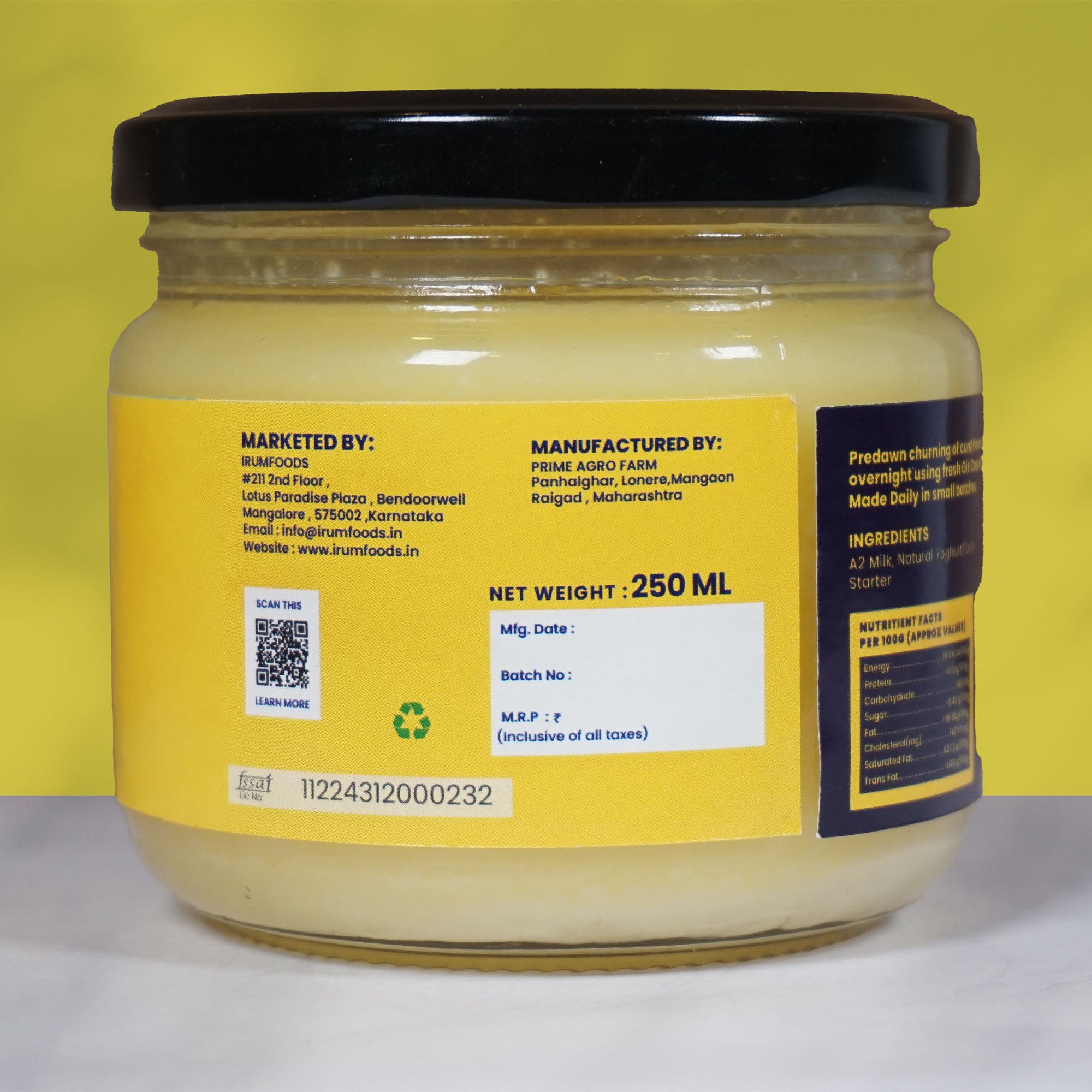A2 Ghir Cow Ghee