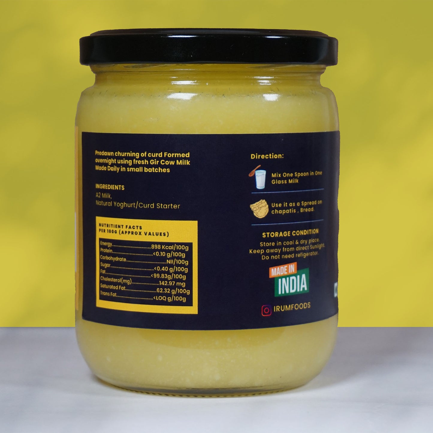 A2 Ghir Cow Ghee
